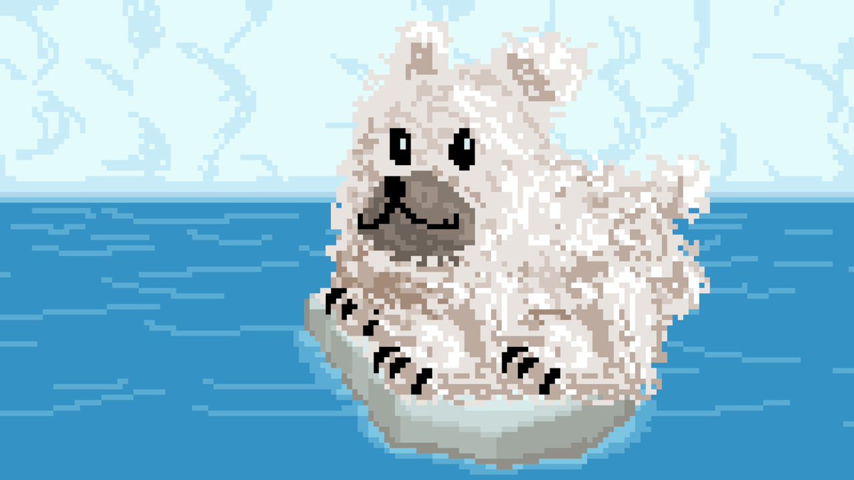 pandagrrrrl's tweet photo. #McPixel3 #McPixel #XboxGamePass #XboxShare #Xbox #polarbear https://t.co/02p6USZcZz