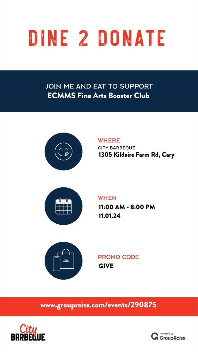 Ms. Eller (@ms_eller) on Twitter photo Please come out and support the Fine Arts Booster November 1st! <a href="/eastcarymiddle/">East Cary Magnet Middle School</a> Please come out and support the Fine Arts Booster November 1st! <a href="/eastcarymiddle/">East Cary Magnet Middle School</a>