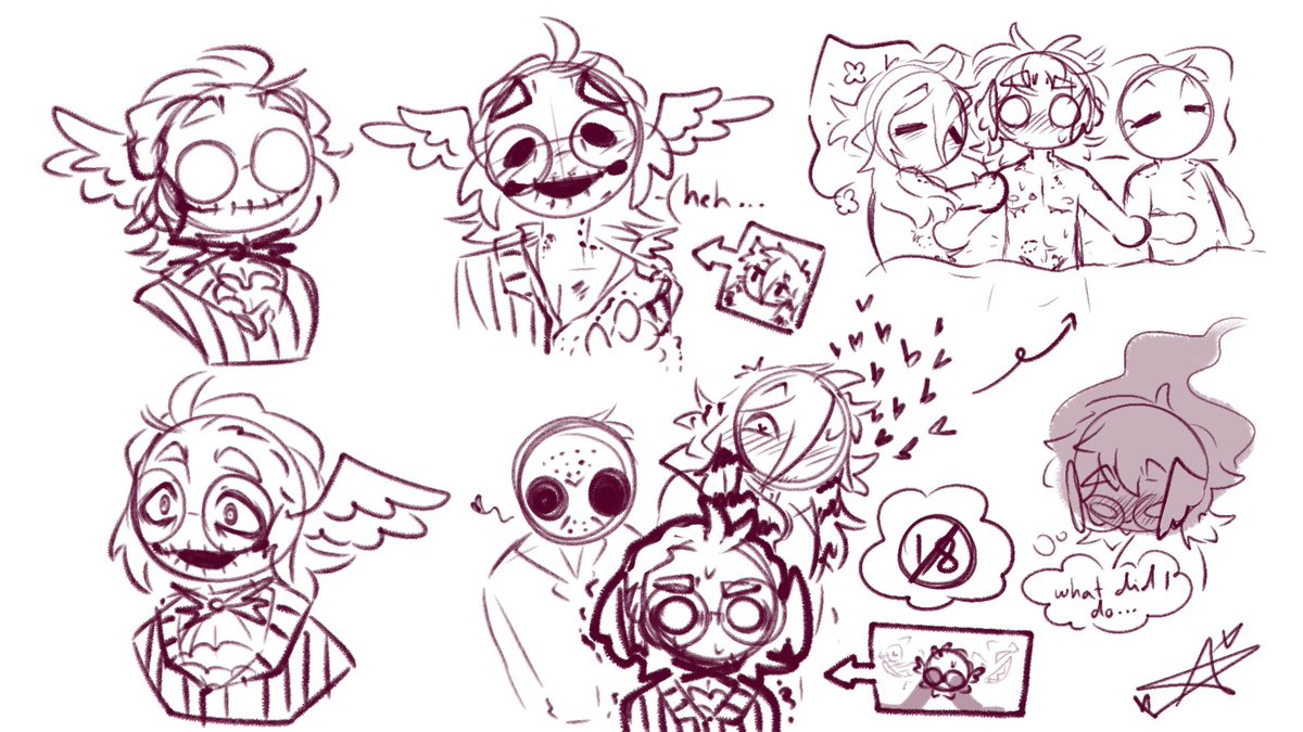 Spooky month 
❤️🦇💙🔪🩷💀
#Br0kenColorsDamon #Br0kenColorsOC #Br0kenColorsDG #Br0kenColors #Halloween #jackskellington #vampire #JasonVoorhees