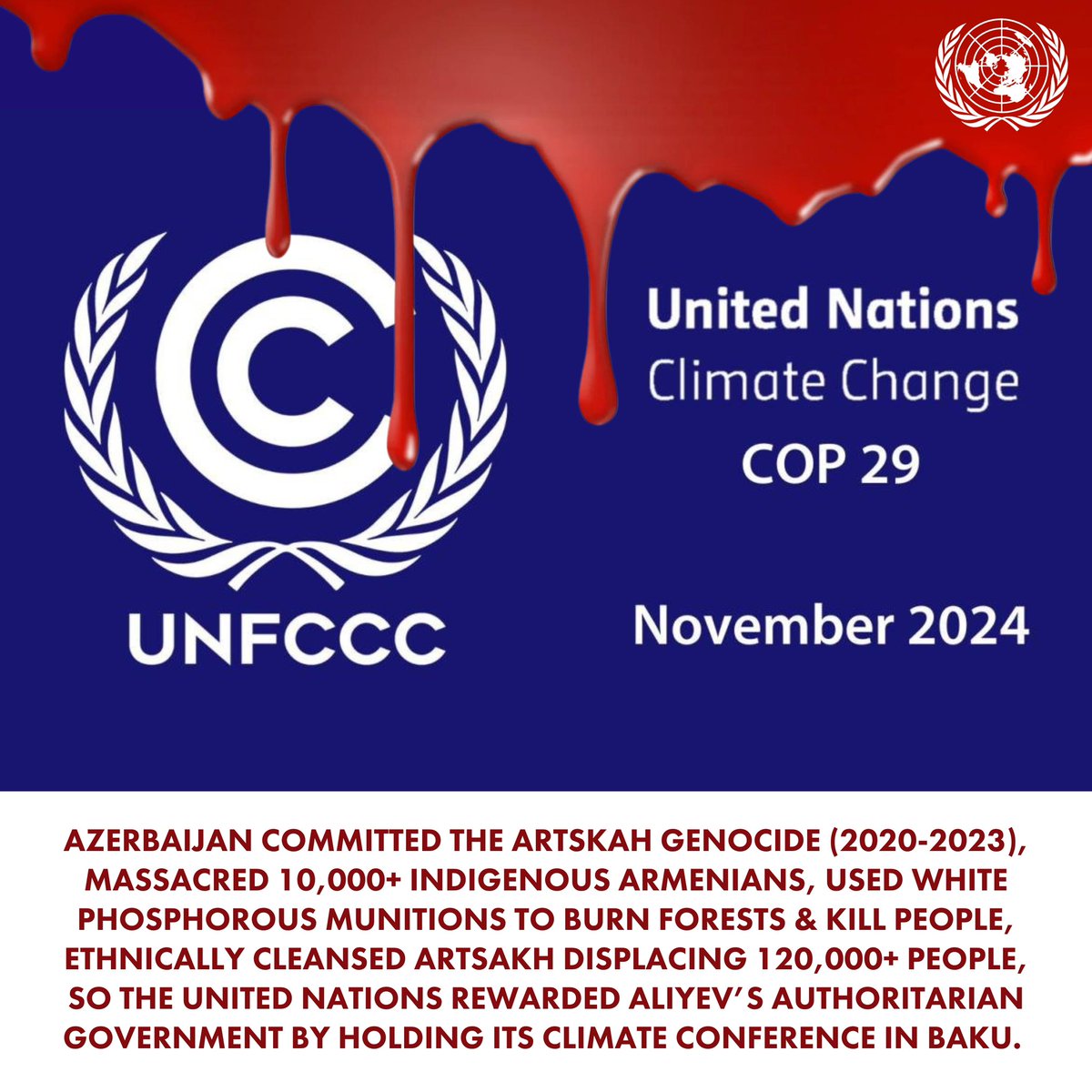 vicgerami's tweet image. #COP29 #Azerbaijan #UN #Climate #Greenwash