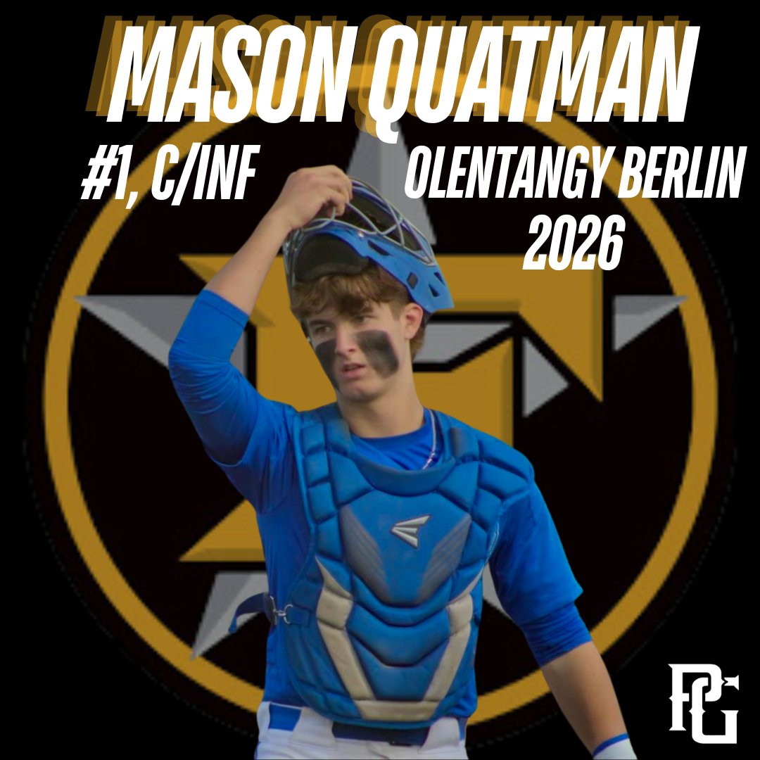 Next is a returning player <a href="/Mason_Quatman/">Mason Quatman</a> from <a href="/obhsbaseball/">Berlin Bears Baseball</a>!