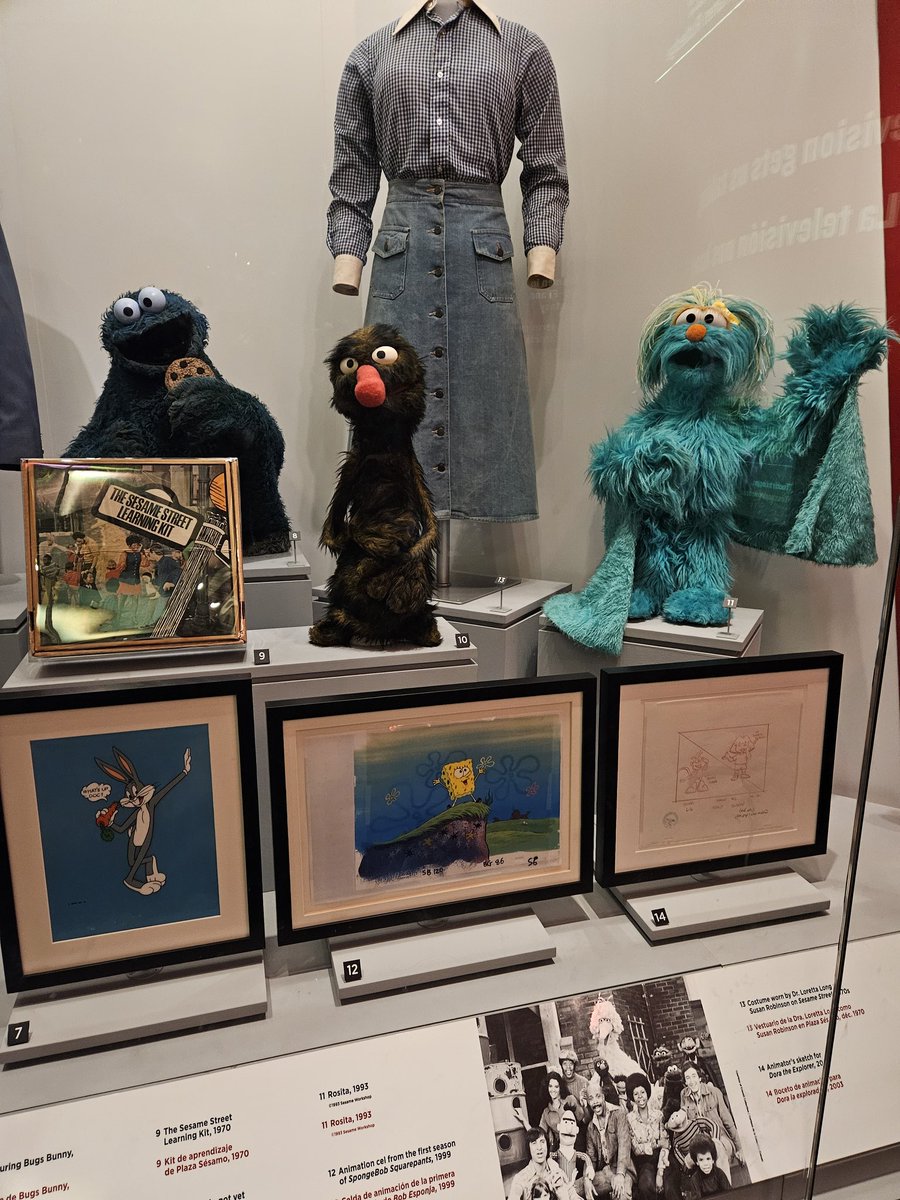 TUrbanski81's tweet photo. The Pop Culture section of the Smithsonian American History Museum is way too cool! #ChannahonPride #DCTrip2024 https://t.co/3XipjZesex