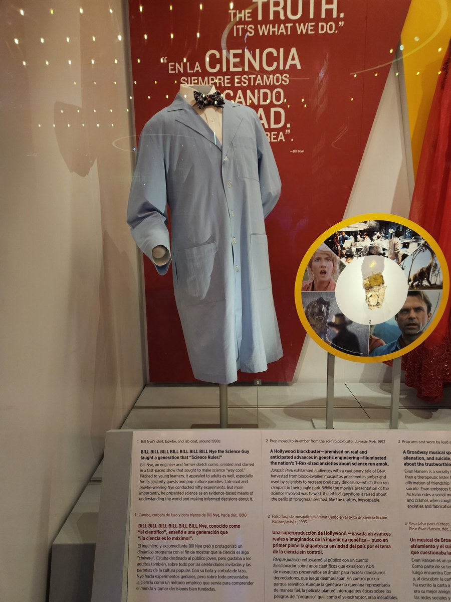 TUrbanski81's tweet photo. The Pop Culture section of the Smithsonian American History Museum is way too cool! #ChannahonPride #DCTrip2024 https://t.co/3XipjZesex