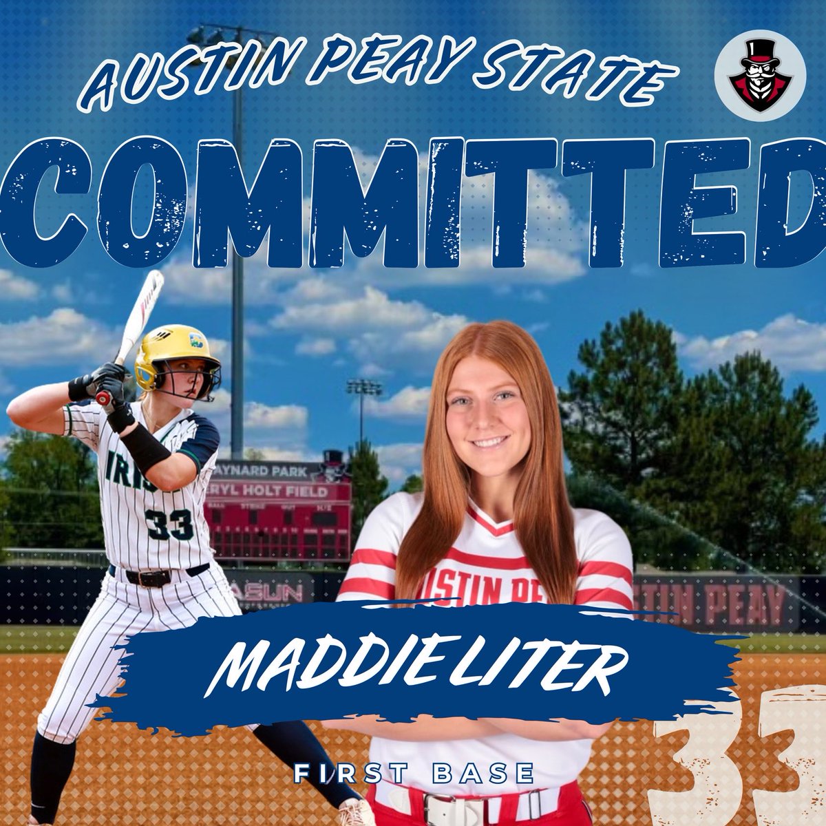 Word hard. Sacrifice. Live for a purpose.Be engaged. Follow your passion. Congrats ⁦<a href="/MaddieLiter/">Maddie_Liter</a>⁩ You’ve made us all proud! Go Govs❤️🥎