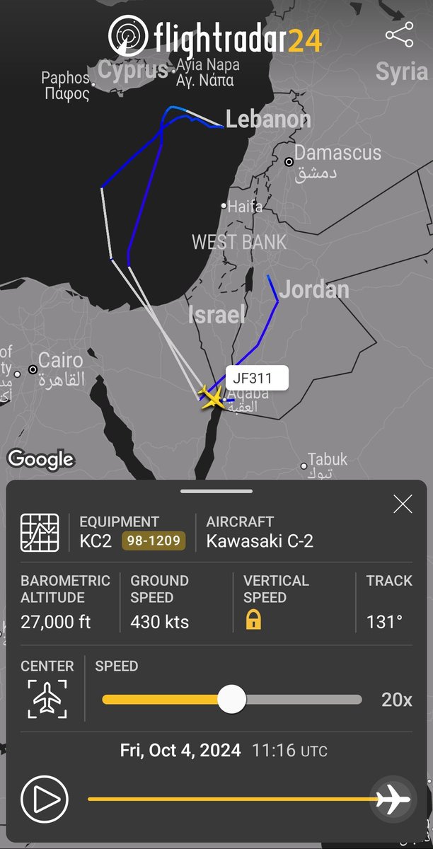 SomeFrench1991's tweet photo. Japan 🇯🇵 sent two Kawasaki C-2 (98-1209 #87CC3B and 28-1216 #87CD23) and a KC-767J (97-3603 #87CC09) to Jordan 🇯🇴 on October 3rd to evacuate Japanese citizens from Lebanon 🇱🇧
@LebanonJets
https://t.co/boI7g22WK7 https://t.co/zEYXZmDrC2