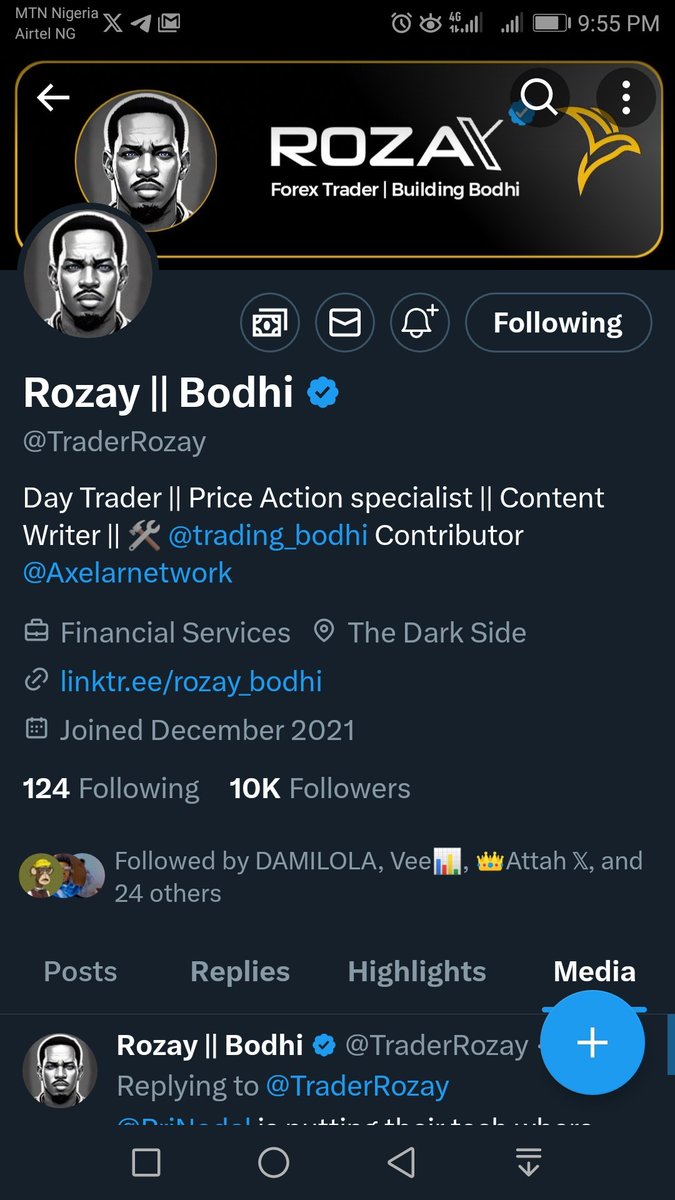 bakobauchi's tweet photo. @Techriztm @joelmichaelx @TraderRozay @Psychedelia_tm @pipscitytrades @trading_bodhi doss boss i hope the winner sir

7041811594
aliyu sani bako
Opay https://t.co/OVDou3gA4A