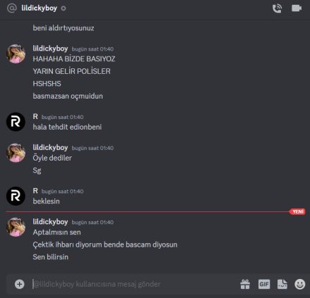 Panellerden” ulaştığı bilgiler ile Discord üzerinden insanlara
