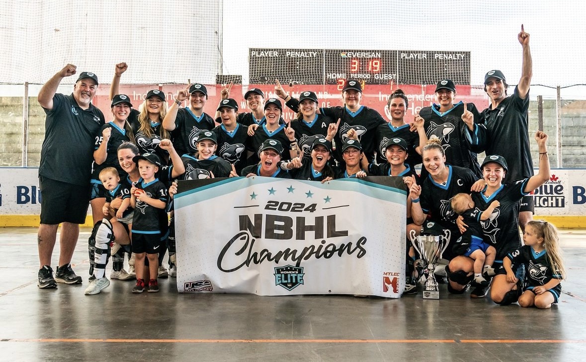 Your 2024 NBHL Women's Elite inaugural champions, the Orcas!