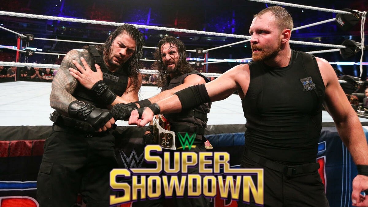 _Rollins_Utd's tweet image. 6 years ago today, The Shield
reigned supreme at #WWESSD, defeating Braun Strowman, Drew McIntyre and Dolph Ziggler in a BRUTAL 6-Man Tag Team matchup.🥺