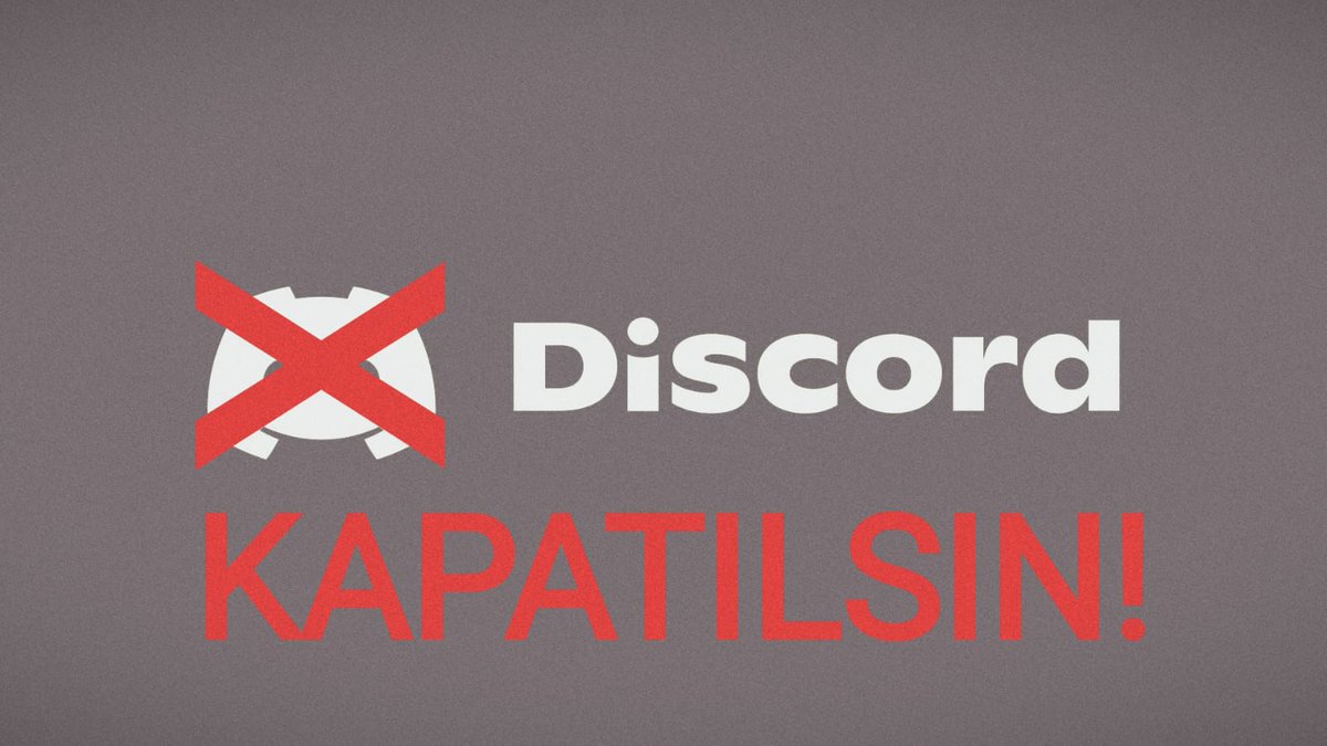 🔴 Çocuklarımızdan daha kıymetli değil.

📍Tehdit ve şantaj çetelerinin yuvalandığı ve kız çocuklarını sapkın amaçlar uğruna tuzağa düşürdüğü platform #DiscordKapatılsın