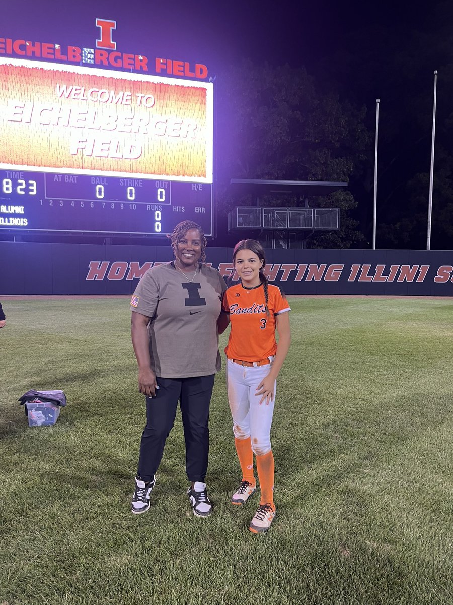 Bella Cortes (@bellacortes03) on Twitter photo Had a great camp Friday at the university of Illinois softball camp. I learned many new things and met a lot of great people. Thank you <a href="/IlliniSB/">Illinois Softball</a> for running a great camp and a thank you to the coaches, and the team 💙🥎🧡 Had a great camp Friday at the university of Illinois softball camp. I learned many new things and met a lot of great people. Thank you <a href="/IlliniSB/">Illinois Softball</a> for running a great camp and a thank you to the coaches, and the team 💙🥎🧡