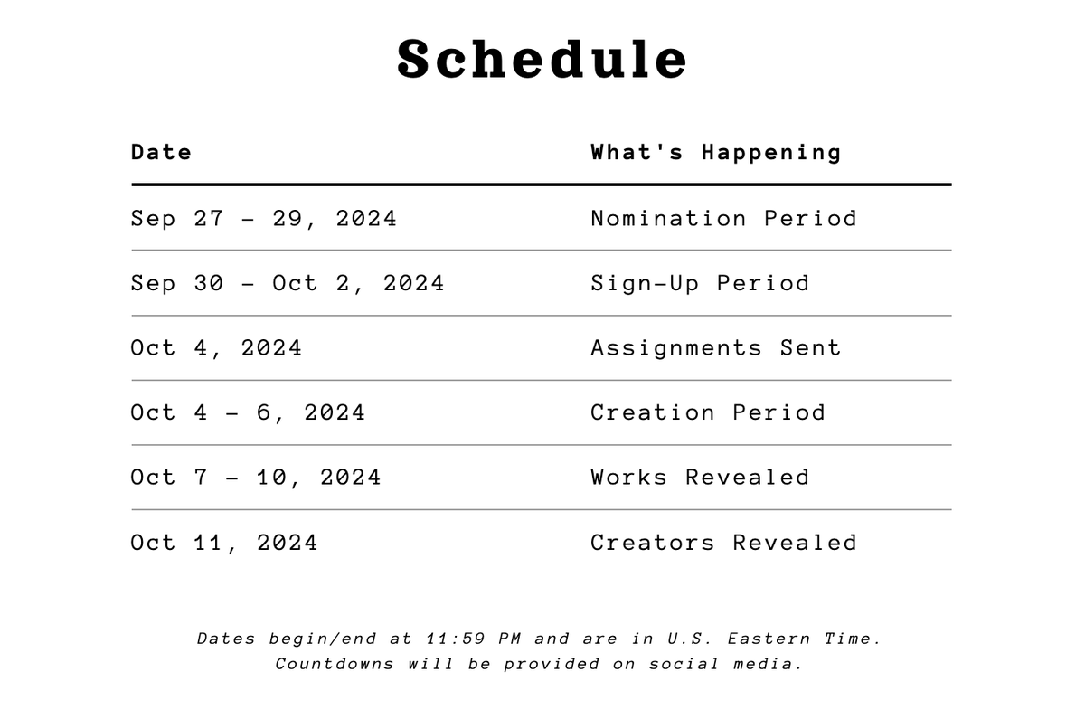 webtoonflash's tweet photo. 6 hours left to submit your assignment! ✒️🎨💦

After the assignment deadline, you'll have a one-day wait until works are revealed. Reveals are scheduled for Oct 7 at 11:59 PM ET. Use this time to rest, polish your assignment, or make treats! https://t.co/dWjKrL4dLP