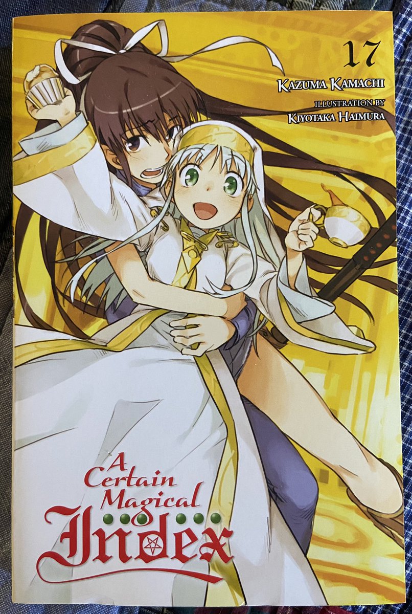 AlcoholDoggy's tweet photo. I just finished reading A Certain Magical Index volume 17! Now I kind of what to visit the UK. https://t.co/9qDlY2yGoK