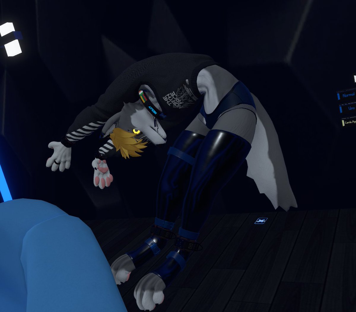 The_Base_VRC's tweet photo. Always remember to keep embarrassing photos of your friends while they're passed out! https://t.co/gzP3ZU35oc