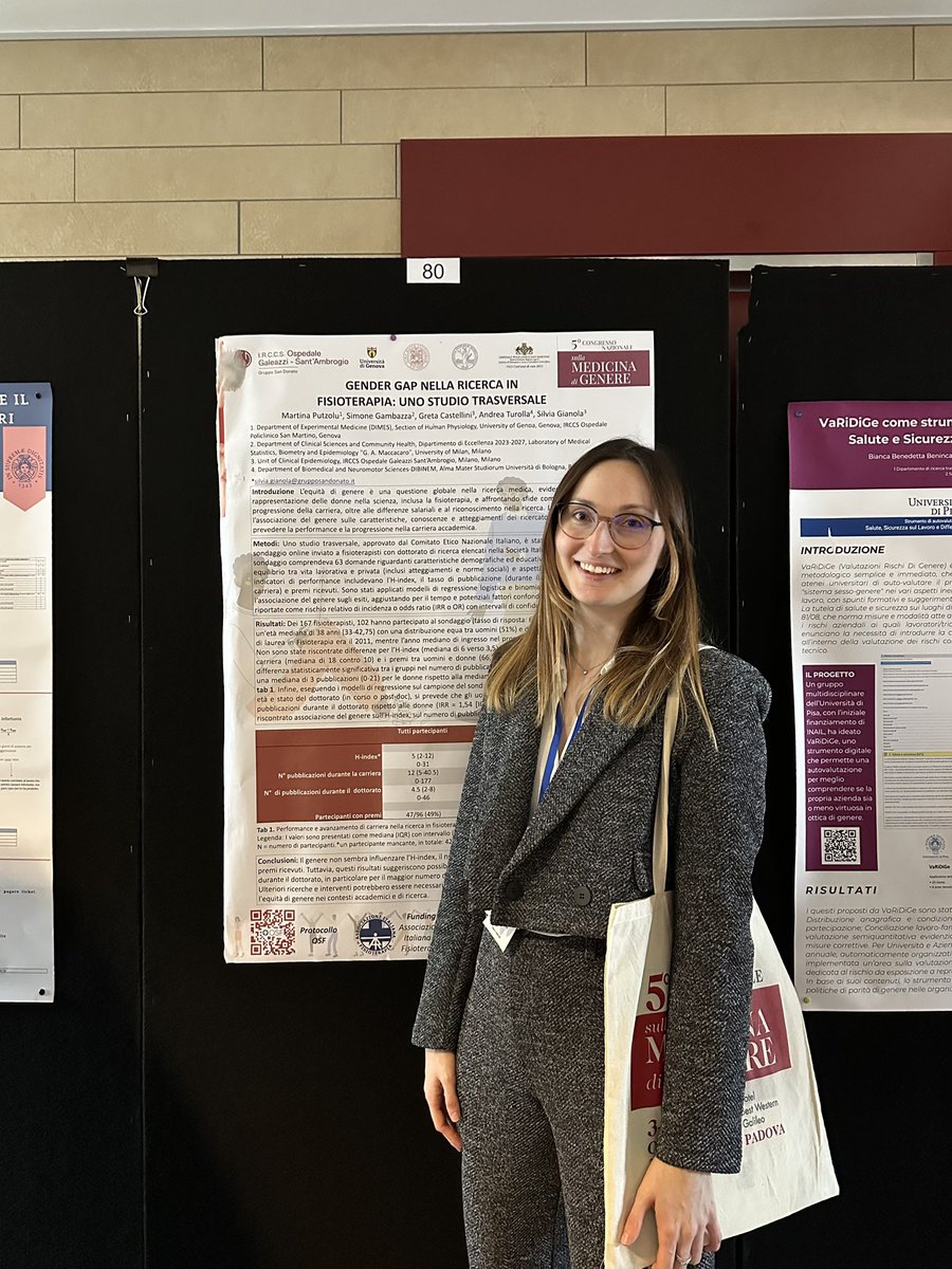 SilviaBargeri's tweet photo. So delighted to have attended the 5th National Congress on Gender Medicine in Padova! In was an incredible opportunity to meet experts and deepen my understanding of sex and gender differences across multiple healthcare fields #gendermedicine #medicinadigenere https://t.co/HWNmBL8ChY