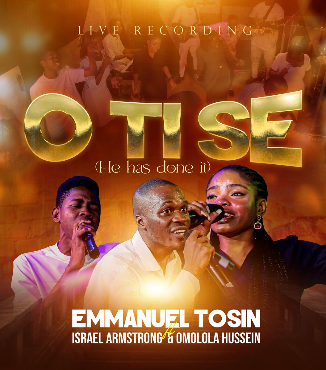 Emmanue31704367's tweet photo. "COUNTDOWN BEGINS!
New song drops October 20th!
Revisit my worship medley with Israel Armstrong and Omolola Hussein
https://t.co/YL5wGyIuSV
#NewSoundComing #Worship #Otise #Oct20th https://t.co/UzcG87gM8X
