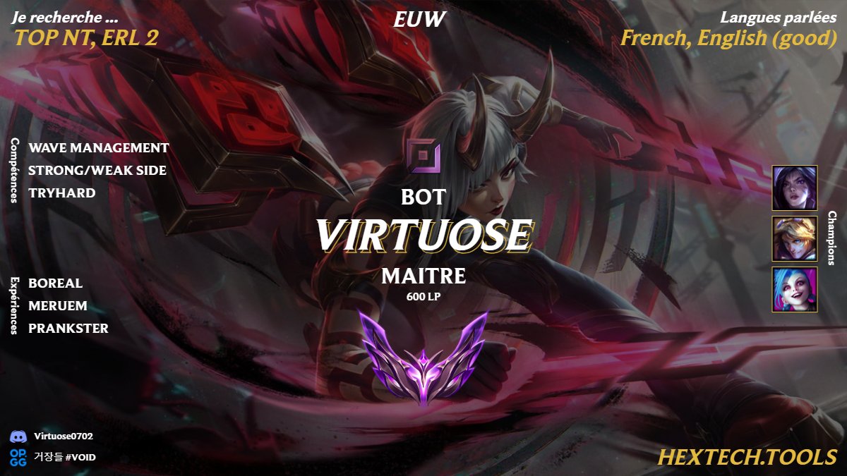 Virtuose tweet media