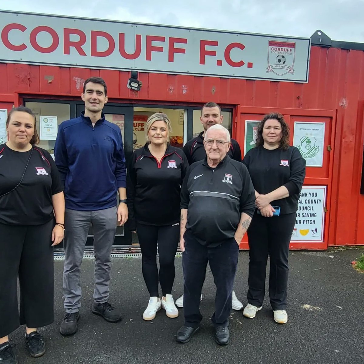 CorduffFC's tweet photo. We welcomed Mins. Jack Chambers to discuss our vision for the future of Corduff FC today.
He has seen the club grow while in turn we have watched his progression in politics &amp; we are boosted by his continued support!
Stayed tuned - our future plans are bright ✨️🟥⬛️ #UpTheDuff https://t.co/GioHxkWk9D