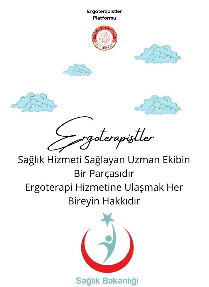 ozlemsengunn's tweet photo. Ergoterapiye ulaşmak herkesin hakkıdır 
#ErgoterapistlerAtamaBekliyor @drmemisoglu https://t.co/oBPjZ760R0