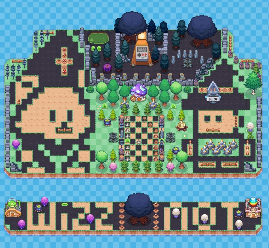 Or maybe it's better with black hats? #NotJustMapInWizzwoods @Wizzwoods_game

Name Telegram: @B_L_A_G_O
Wizzwoods UID: 283580 
Name X: <a href="/Bl_a_go/">Благодетель А</a>