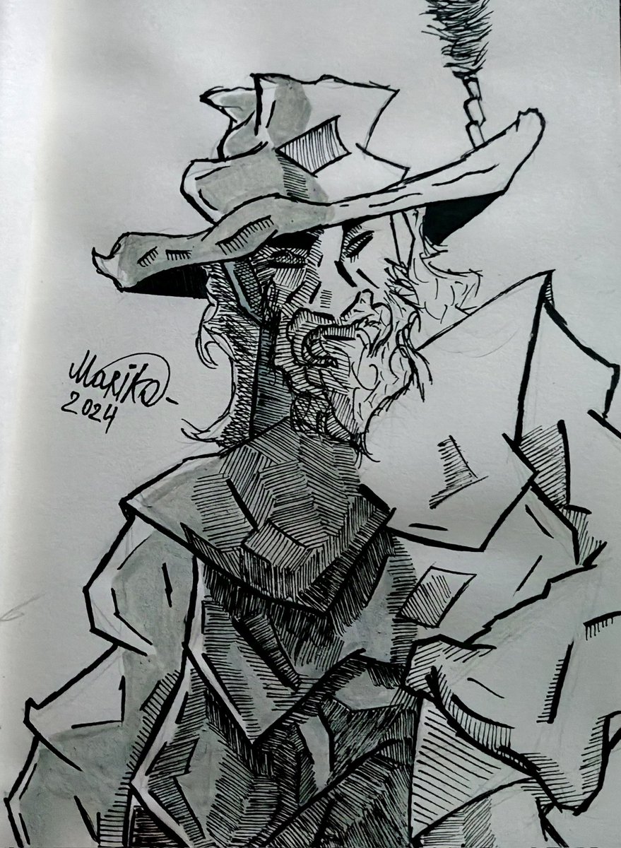 Mariko_Toi's tweet photo. Cowboy.
#Art #western #cowboy #luckyluke #blueberrycomics #westernart #cowboyart #tex #texcomics #drawing #sketchbook #sketch 
#арт #малюнок #малювання #творчість #украрт #скетч #ковбой https://t.co/1LRfAyYcD5
