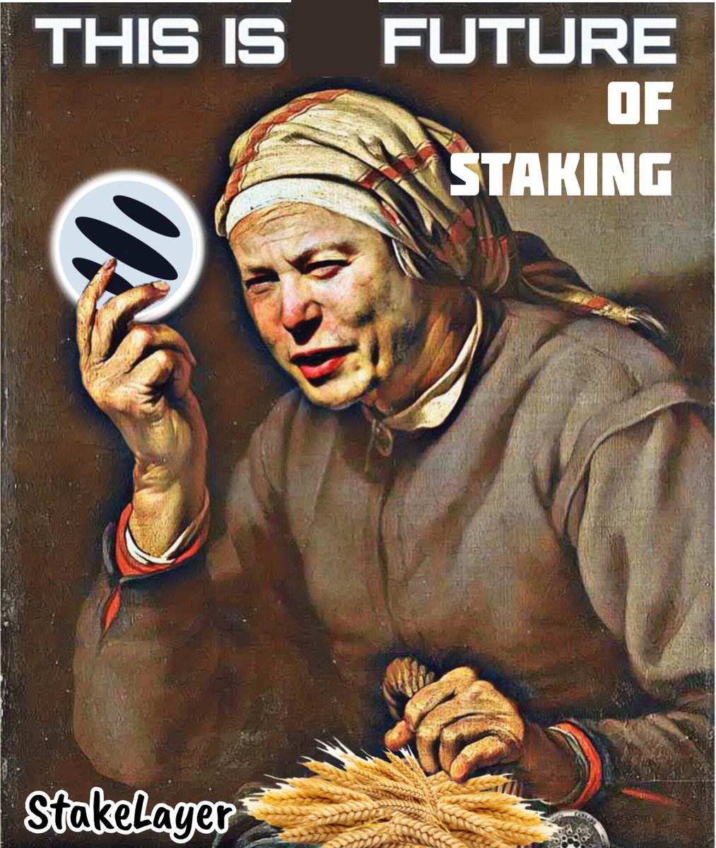 Crix_sol's tweet photo. @StakeLayerIO is the future of Staking.
$STAKE to unchain maximum yield on tokens!
Support cross-chain staking and restaking ๐ฅ
Start earning on @StakeLayerIO my fren โบ๏ธ
LFG ๐ฅ ๐
#StakeLayerMeme https://t.co/mZ6OokTNju