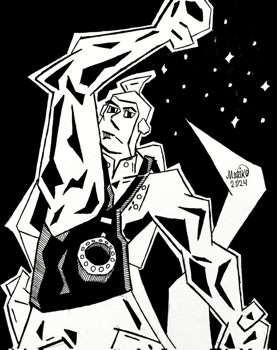 Mariko_Toi's tweet photo. #Pulptober Day 3.
BUCK ROGERS.
#Art #fanart #inktober #pulptober #buckrogers #buckrogersinthe25thcentury #retroscifi #drawing #illustration #sketchbook #traditionalart #sketch
#Малюнок #малювання #арт #фанарт #украрт https://t.co/u0oux4niwm