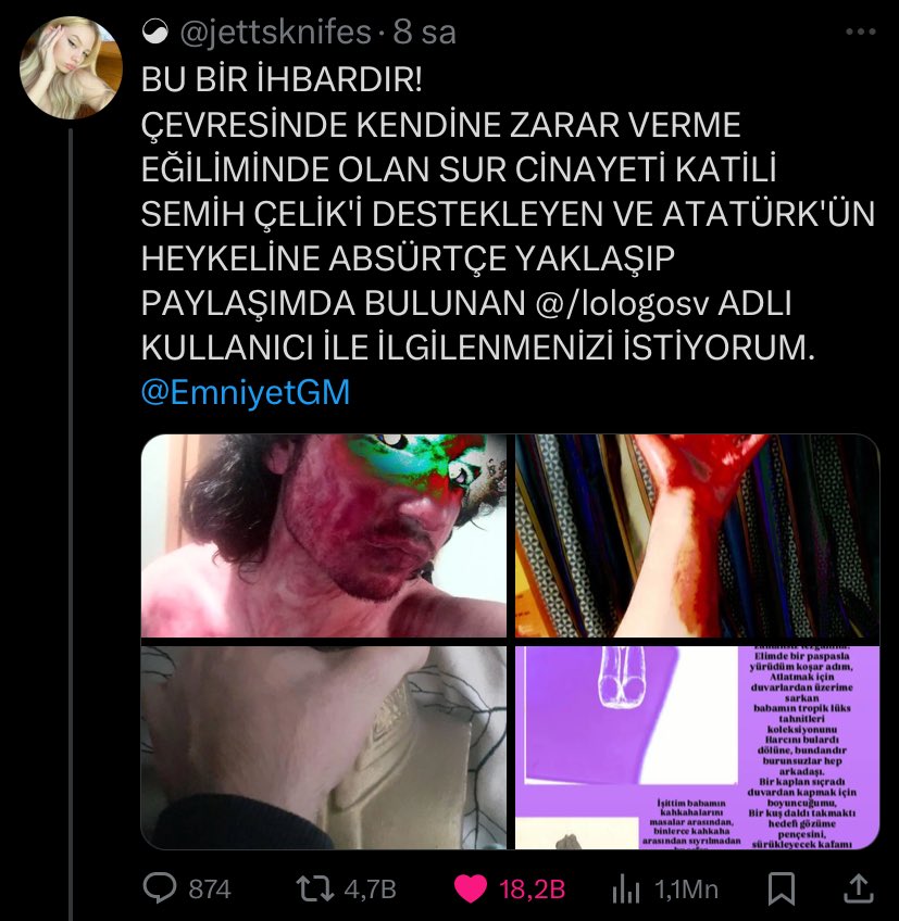 jettsknifes's tweet photo. a**** t**** s**** , 2007'li, iki kız kardeşe sahip... annesi balıkesirli babası osmaniyeli zamanında savcı olan babası FETÖDEN içeri girdi fakat önceki senelerde hollanda'ya kaçmışlar bir sürü masum kızı hem sözlü, hem online, hem de cinsel olarak taciz ediyor. https://t.co/xlzUsCNKVp