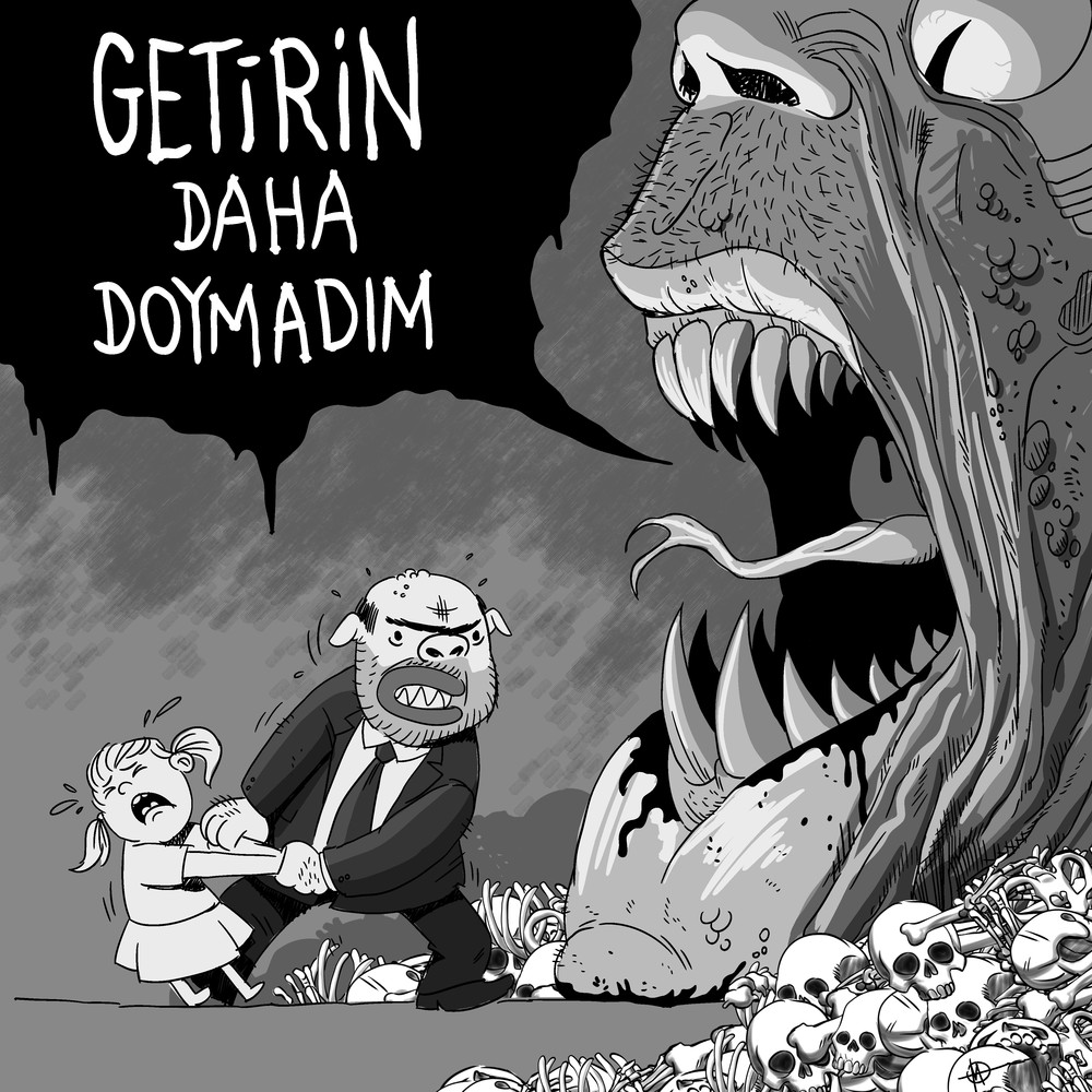 Kızlarımızı, kadınlarımızı, çocuklarımızı kurban verdiğimiz canavarın adı belli sanı belli, yuvası bile belli!