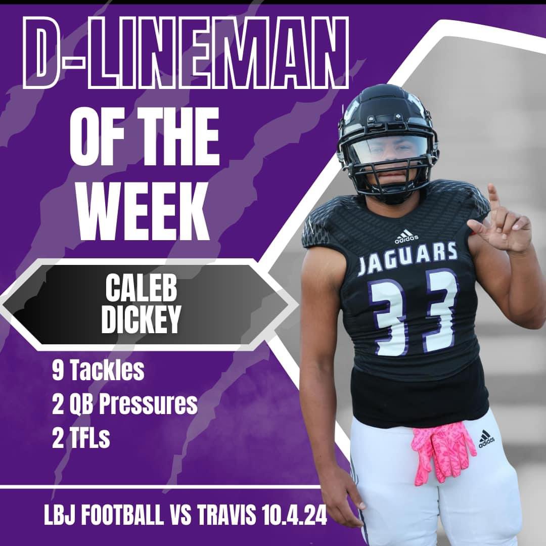 LBJ Jaguars (@lbjsports) on Twitter photo One of the best in Central Texas, <a href="/CalebDickey33/">Caleb Dickey</a>. #JagNation <a href="/var_austin/">VAR</a> <a href="/AISDAthletics/">Austin ISD Athletics</a> <a href="/Rickyprep/">Rick Cantu</a> <a href="/Cory_Mose/">Cory Mose</a> <a href="/JeffJonesSports/">Jeff Jones</a> <a href="/TravisRecek/">Travis Recek</a> <a href="/ASJSportsATX/">Austin Sports Journal</a> <a href="/MikeBarnesMedia/">Mike Barnes</a> One of the best in Central Texas, <a href="/CalebDickey33/">Caleb Dickey</a>. #JagNation <a href="/var_austin/">VAR</a> <a href="/AISDAthletics/">Austin ISD Athletics</a> <a href="/Rickyprep/">Rick Cantu</a> <a href="/Cory_Mose/">Cory Mose</a> <a href="/JeffJonesSports/">Jeff Jones</a> <a href="/TravisRecek/">Travis Recek</a> <a href="/ASJSportsATX/">Austin Sports Journal</a> <a href="/MikeBarnesMedia/">Mike Barnes</a>