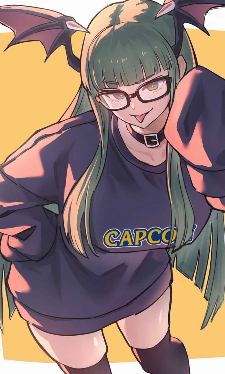 chrono_pixie's tweet image. Morrigan inspired by @AP_Cammy 🦇🖤💜