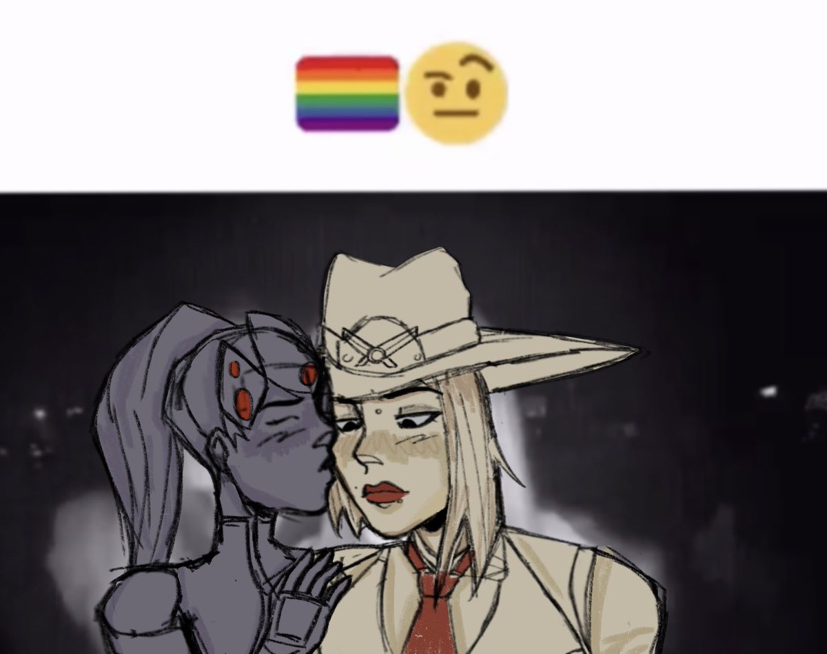 chaozstar4's tweet photo. I hate capcut sm why isn't motion blur free anymore,, btw i hate this and im gonna burn it/j #ouihaw #overwatch #ashe #widowmaker https://t.co/Mzhz0tTYlw