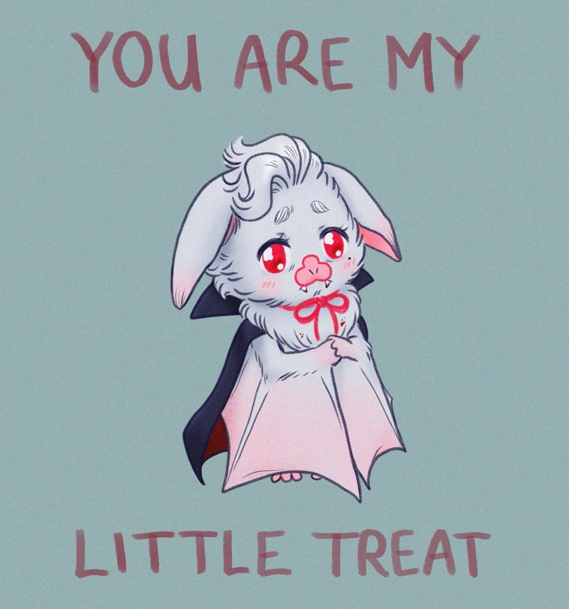 TSiebenstein's tweet photo. Please, he's asking so nicely 🥺

Saw the cute vampire froggy and made our favourite bat recreate it for #BatstarionSunday https://t.co/u531ujoI2N