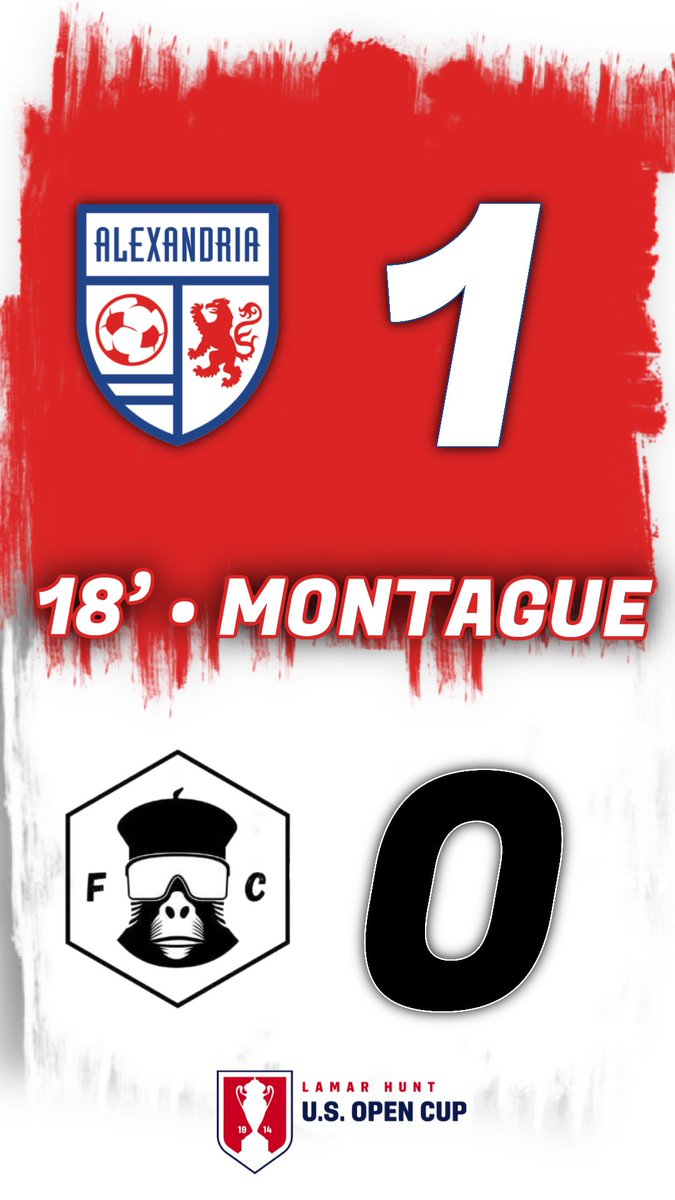 Ben MONTAGUE scores to put the Reds up in the 18th minute! UP THE REDS!! 🔴⚪️