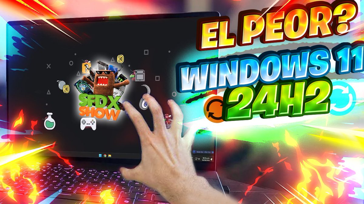 chucho_the_best's tweet photo. NUEVO! ShowOS el PEOR? Windows 11 24H2 / MEJOR UPDATE en el MEJOR SISTEMA?
👉👉https://t.co/h4TbgHGyNG
🌟#ShowOS seria el peor sistema de Windows 11 24H2?
🌟Tiene multiples errores y vulnerabilidades?
#Windows11 https://t.co/xZuzyjotMt