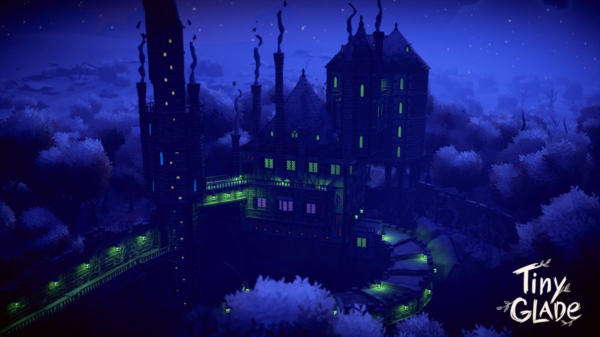 Our Slytherin Summer School of Witchcraft and Wizardry - (A rebellious witch has made it snow to cancel astronomy class.)
#TinyGlade #TinyDaily #HarryPotter #Slytherin