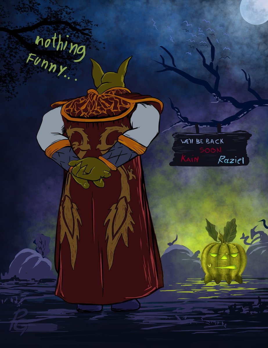 🦇🎃🍂 Halloween is coming.... 
#Caricature #legacyofkain #vorador #nosgoth #vampireart #crystaldynamics