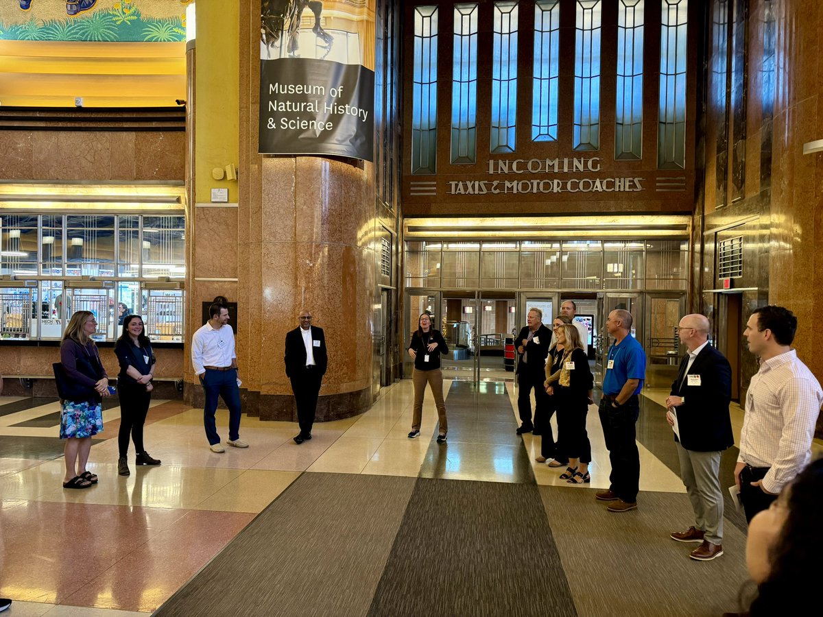 AASAHQ's tweet image. “A question to think about is: Who in your community can be a transformational partner like the partnership we have with the @CincyMuseum?” @ihsuperbrave @IHSchools 💭 a great afternoon of leaders learning in Cincy!