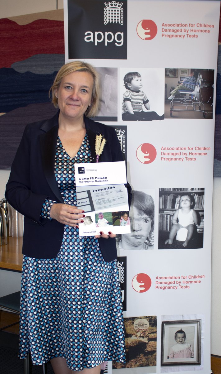 APPGHPTs's tweet image. Thankyou @Lisa_Smart for pledging your support to #Primodos families.

For five decades women have sought answers after being given a drug by their GP, which evidence suggests harmed their babies in the womb and caused life-long disability to those that survived.
