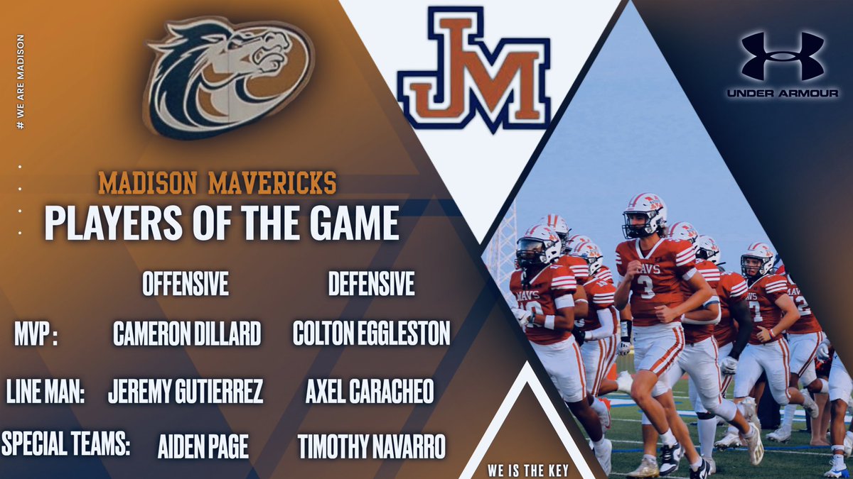 Madison Maverick Football (@jmadison_fb) on Twitter photo 
