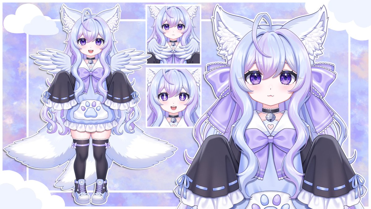 YumikiVT's tweet photo. hi hi i'm yumiki~ 🩵☁️
thankies everyone who unlocked me *hugs* HERE is the 2.0 me!! 💕

my mama: @leraje06
my papa: @Gwyn_Draig
pwease go follow my mama &amp; papa! gib them support as well for making me even more cuter!~ 💖

#vtuber #ENVtubers #VtuberDebut https://t.co/Gi7npmJ00Z
