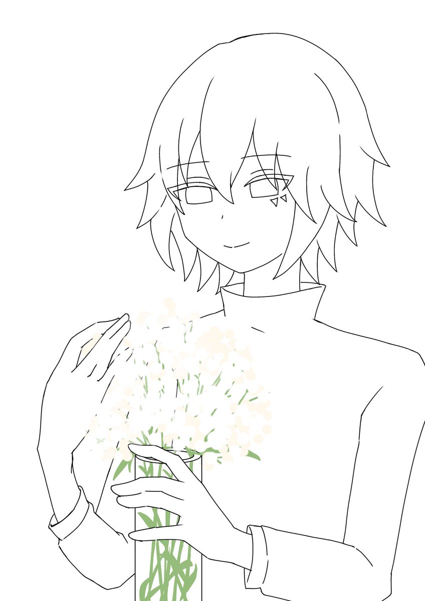 Nakofree's tweet image. さくらもち(@ sakkuramochii )ちゃんと町わたの推しで線画交換しましたー!!楽しかった!!✨️
2、3枚目は私が担当したやつです🥰🙏
#町とわたしとサーカスと