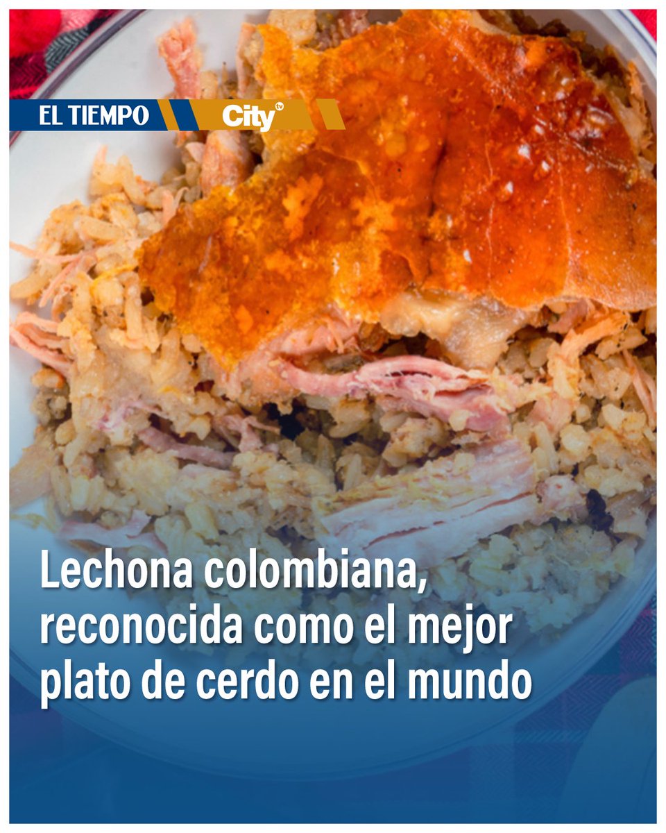 ELTIEMPO's tweet photo. 🐷🐽 Este 6 de octubre de 2024 se publicó el listado de los 50 mejores platos a base de cerdo en el mundo.▶️ https://t.co/lC3JfNcxhk https://t.co/De4vNvfjfw