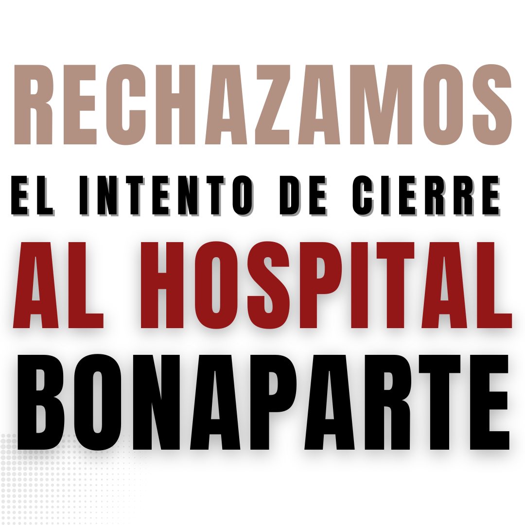 psicounmdp's tweet photo. La Facultad de Psicología de la Universidad Nacional de Mar del Plata manifiesta su enérgico rechazo ante la decisión de cierre del Hospital de Salud Mental "Laura Bonaparte", un referente a nivel nacional en la atención integral de la salud mental y los consumos problemáticos. https://t.co/1ucdsKB1qb