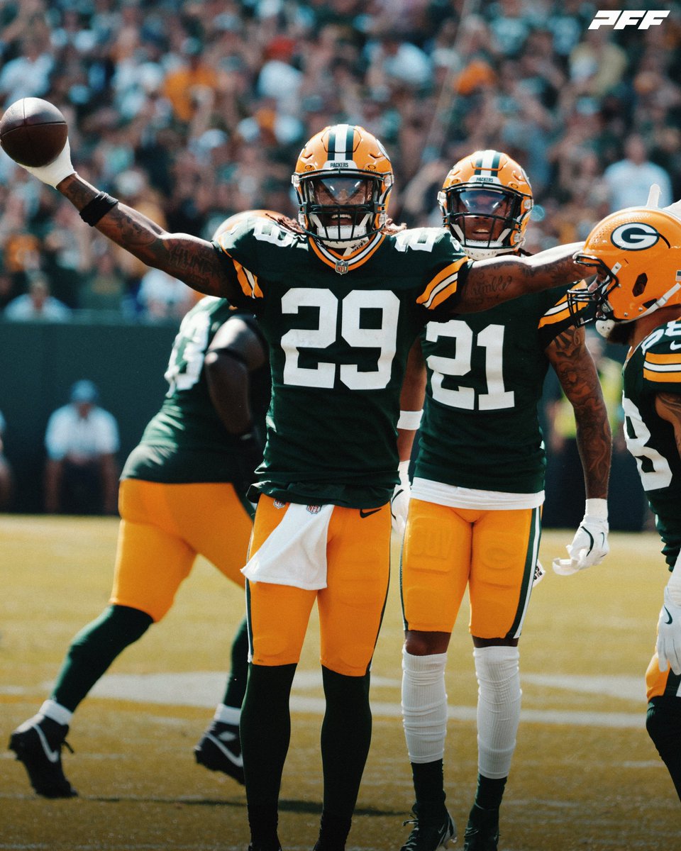 Xavier McKinney since joining the Packers

🧀 5 games
🧀 5 INTs