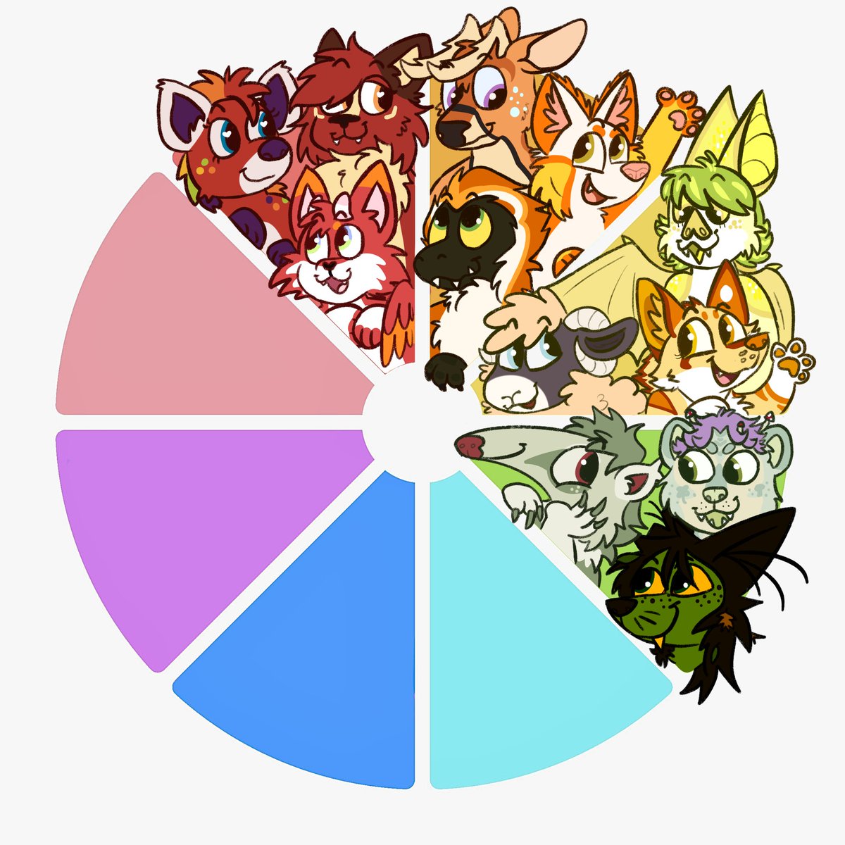 woohoo we got green!! now looking for LIGHT BLUE/CYAN furries!! i’ll choose 3!!

-PLEASE post ref, follow, and rt!! 🩵🦋🐳