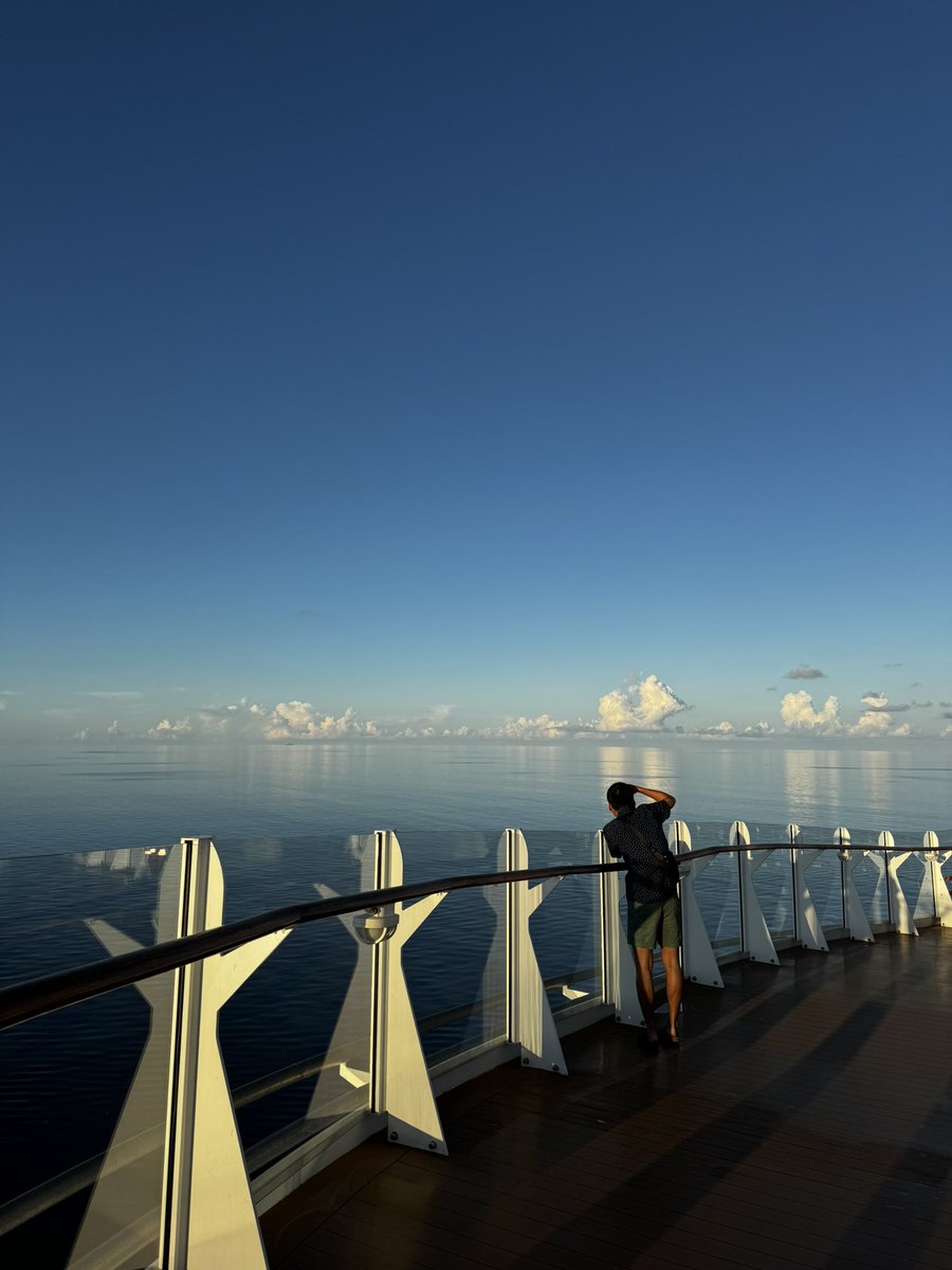 The view was insane ☁️