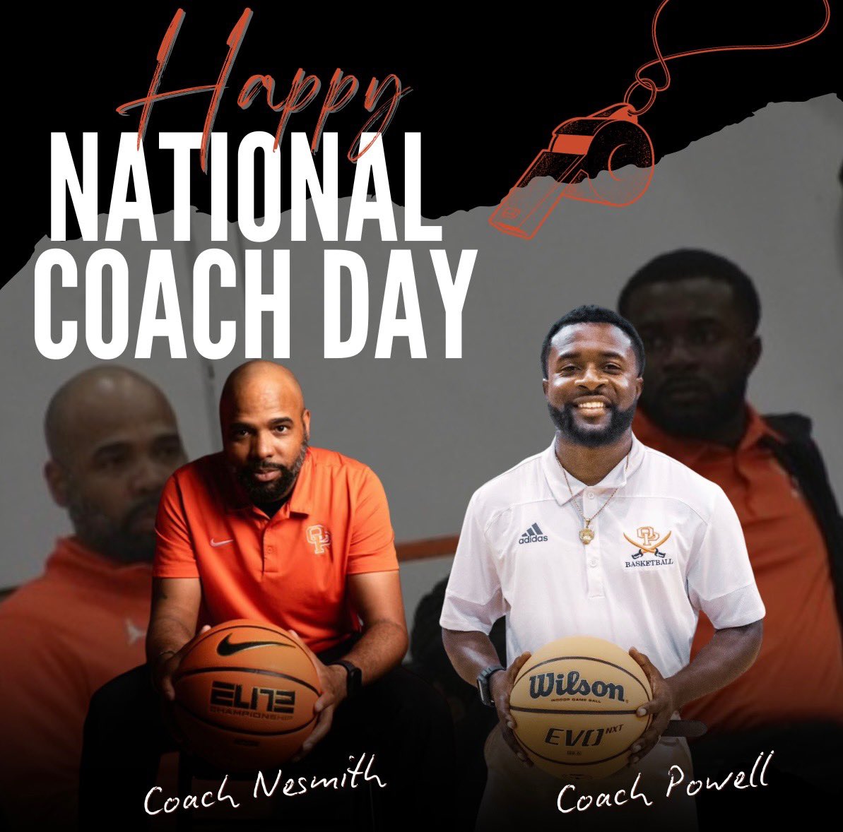Happy National Coaches Day! We appreciate all you do for the girls basketball program! <a href="/CoachMikeNofOP/">Michael Nesmith</a> <a href="/AG_Training101/">Arinton Powell</a> <a href="/OPHSAthletics/">OPHS Athletics</a>
