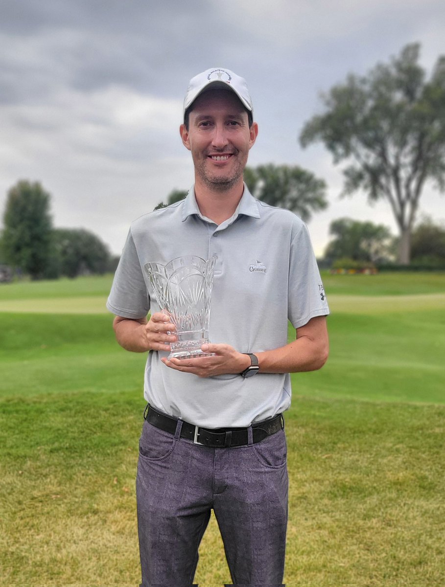 <a href="/trentspeterson/">Trent Peterson</a> fires a 5-under 139 at Edina Country Club to earn low amateur honors at the 50th Minnesota Golf Champions. Peterson won the 2019 championship the last time Edina CC played host.