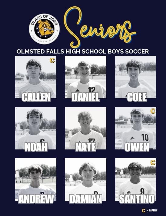 OFHSSoccer's tweet image. This week, as we get ready for Senior Night, we'll have a few fun posts highlighting our NINE seniors: Callen, Daniel, Cole, Noah, Nate, Owen, Andrew, Damian and Santino!
Come cheer them on at home this Wednesday, 10/9.
Senior Night details here: fb.me/e/4XM5Fx6YN